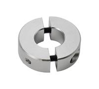GOHAPY 2pcs Stop Rings with M4-M6 Stainless Steel Screws, Clamp Type Collar Double Split Aluminum Alloy(15mm)