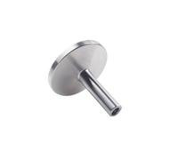 GOHAPY 304 Stainless Steel KF Tri Clamp Connector Pipe Fitting, KF16 to KF50 High Precision Lathe Chuck 1pc(10mm*40)