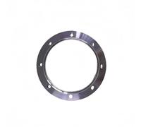 GOHAPY 304 Stainless Steels Groove Fixed Flange, 63-250 High Vacuum Internal Welding 1pc(63 * 76)