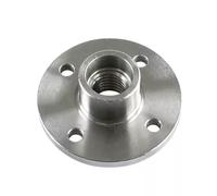 GOHAPY Heavy Duty Lathe Faceplate for M33 M18 1inch, Motor Guide Shaft Coupler, for Wood 1pc(75mm x M33 x 3.5)