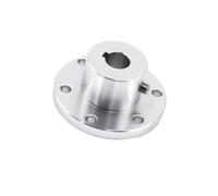 GOHAPY High Strength Aluminum Alloy Chuck Plate, with Keyway/Without Keyway Aluminum Alloy Flange Plate 1pc(16mm)
