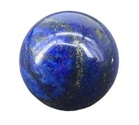 Natural Crystal Quartz Stone Ball Big Polished Lapis Lazuli Ball, Home Decorative Mineral Sphere Spheres Polished Stone(6.5cm)