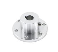 GOHAPY No Keyway Chuck Plate, High-strength Coupler Keyway Flange Joint Coupling for Omnidirectional Wheel 1pc(16mm)