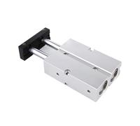 GOHAPY Two Piston Rod Pneumatic Tool, TN Series Pneumatic Double Rod Cylinder, Aluminum Alloy Tool TN25 10 16 20 32mm(10MM*20MM)