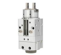 GOHAPY Vane Type Swinging Air Claw Gripper, Rotary Clamping Finger Cylinder MRHQ16D-360S, Angle Adjustable(10mmx90)