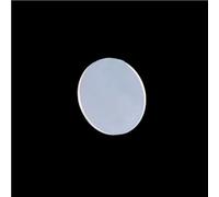 GOHAPY White Silicone Rubber Sheet Dia 10-100mm, Silicone Gasket for Industrial Equipment, Solid Round Seal Gasket 1pc(35MM*3MM)