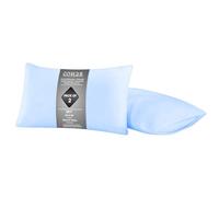 GOHAR HOME Ultra-Soft Pillowcases - Breathable, Durable & Easy Care - Hotel Quality Standard Pillow Covers - Sky, 2 Pack, 50cm x 75cm (20" x 30")
