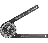 Gohelper Miter Saw Protractor, 7 Inch Aluminum Angle Finder Tool Miter Gauge for Inside Outside Corner, Skirting Woodworking, Crown Molding, Carpenter