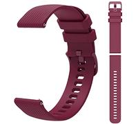 GOHHME Silicone Watch Straps - 18 mm/20 mm/22 mm Replacement Straps for Traditional/Smart Watches Men Women, 20mm