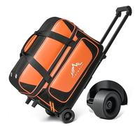 GoHimal 2-Ball Bowling Bag, Large Storage Pocket