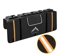 GoHimal Tailgate Pad Pro for Mountain Bike, Tailgate Bike Pads Up to 5 Off-Road Bicycle on Most Full-Size Trucks, with Reflective Strips and Tool Pockets