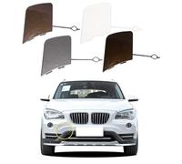 Goholy Car Front Bumper Tow Hook Cover Compatible with BMW X1 E84 2013 2014 2015 51117345034 Small Lid Towing Eye Cap Glacier Silver Right Passenger Side