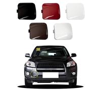 Goholy Car Front Bumper Tow Hook Cover Compatible with Toyota RAV4 2009 2010 2011 8th Trailer Cover Cap 53286-0R020 53285-0R020 Trailer Cover Towing Eye Cap Black