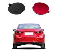 Goholy Car Rear Bumper Tow Hook Cover Compatible with Mazda 3 Axela 2014 2015 2016 2017 2018 Trailer Cover Cap BHN1-50-EK1-BB BHN150EK1BB Towing Eye Cap Red