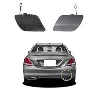 Goholy Car Rear Bumper Tow Hook Cover Compatible with Mercedes-Benz C-Class W205 C180 C200 C220 C250 C280 C300 C320 C350 2014 2015 2016 2017 2018 Trailer Cover Cap 2058850224 Small Lid Towing Eye Cap