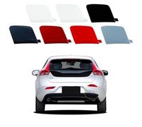 Goholy Car Rear Bumper Tow Hook Cover Compatible with Volvo V40 2012 2013 2014 2015 2016 2017 2018 2019 Trailer Cover Cap 39814200 Small Lid Towing Eye Cap Denim Blue Right Passenger Side