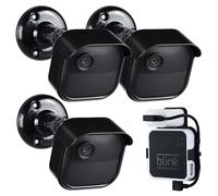 GoHonor All New Blink Outdoor 4th Gen Camera Mounting Brackets,3 Pack Weatherproof Protective Housing and 360 Degree Adjustable with Sync Module Wall Mount (Blink Camera is Not Included)