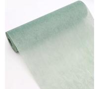 Gohytal Non-Woven Table Runner, 25 m x 30 cm, Eucalyptus Green Roll, Decorative Table Runner, Birthday Decoration, Table Runner, Paper Roll for Birthdays, Weddings, Celebrations, Communion Decoration