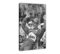 GOIAEGAG Michael Schumacher Poster, Formula 1 Print Canvas Poster Bedroom Decor Landscape Office Room Decor Gift 20x30inch(50x75cm)