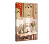 GOIAEGAG Surreal Abstract Art Print Set_ French Poetry Canvas Poster Bedroom Decor Landscape Office Room Decor Gift 24x36inch(60x90cm)