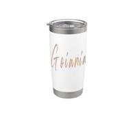 Goiania Brazil Vintage Elegant Design Stainless Steel Insulated Tumbler