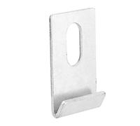 Goick Greenhouse Clips, 10pcs Greenhouse Base Clips Silver Metal Fixings for Greenhouse to Base Attachment, Rustproof Ground Anchors Kit for Most Greenhouses