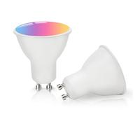 Goiessent GU10 Smart Bulb, 800LM Dimmable LED Bulbs Colour Changing LED Spotlight Bulbs 16 Million RGB Colours Changing & Tunable White Works with Alexa Google Assistant Music Sync, 2 Pack