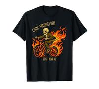 Goin Through Hell Funny Skeleton T-Shirt