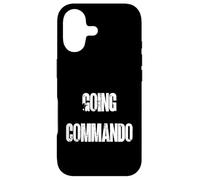 Going Commando Military Slang Tactical Text Design Case for iPhone 17