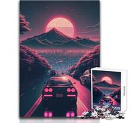 Going Down The Road Jigsaw 1000 Pieces for Adults Brain Training Educational Game Ideal Surprise Gift for Loved Ones Size 38x52cm