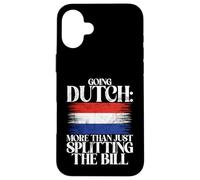 Going Dutch more than just Splitting the Bill Dutch Case for iPhone 16 Plus