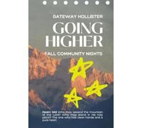 Going Higher: A 7-W ommunity Group Guide