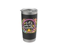 Going Inspirational Growth Mindset Graphic Make Sense Stainless Steel Insulated Tumbler