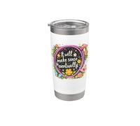 Going Inspirational Growth Mindset Graphic Make Sense Stainless Steel Insulated Tumbler