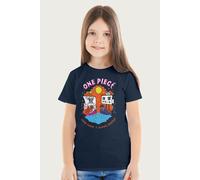 Going Merry X Marine Warship Straw Hat Pirates One Piece T-Shirt One Piece Navy 12-13 Years