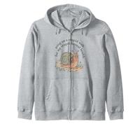 Going on Stupid Walk for My Dumb Mental Brain Health Snail 2 Zip Hoodie