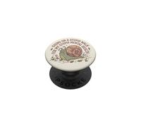 Going on Stupid Walk for My Dumb Mental Brain Health Snail 3 PopSockets Adhesive PopGrip