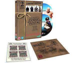 GOING POSTAL 2 DISC SPECIAL EDITION DVD TERRY PRATCHETT MOVIE FILM NEW UK R2