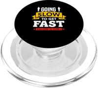Going Slow To Get Fast Welcome To Zone 2 Sport Cardio Zone 2 PopSockets PopGrip for MagSafe
