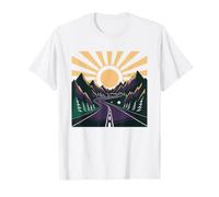 Going Sun Road Mountain Goat National Park Montana T-Shirt