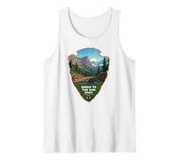 Going to The Sun Road Glacier National Park Arrowhead Tank Top