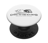 Going To The Sun Road Glacier National Park RV PopSockets Adhesive PopGrip
