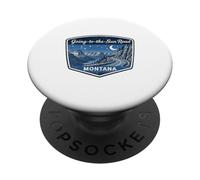 Going to the Sun Road Montana Mountain Scenic Travel PopSockets Adhesive PopGrip