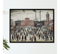 "Going to Work" by LS Lowry on Framed Prints, Canvas, Framed Canvas, Acrylic or Print-only