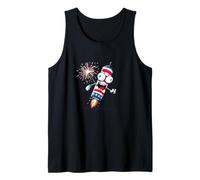 Going Wild Firework Rocket Costume Tank Top