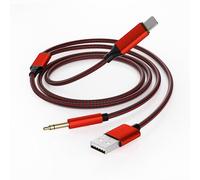 goingaux Aux Cable for iPhone in Car 2 in 1 Aux and USB Charger Cable 3.5mm aux adapter Compatible with iPhone 14/13/13 Pro/12/11/XR/X/8/7 for Car Stereo