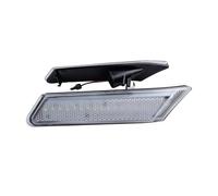 GOINTDJD Car Turn Indicator For 911 997 2005-2012 For Boxster For Cayman For 987 2005-2008 Clear Lens White LED Side Marker Indicator Repeater Light Lamps Door Side Wing Signal Lamp