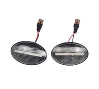 GOINTDJD Car Turn Indicator For Opel For Corsa B C For Astra F For Combo B C For Meriva 2Pcs Car Dynamic LED Side Marker Lihgt Turn Signal Lamp Accessories Door Side Wing Signal Lamp
