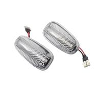 GOINTDJD Car Turn Indicator For Opel For Zafira A 1999-2005 For Astra G 1998-2009 2Pieces LED Dynamic Turn Signal Lights Flowing Water Fender Side Marker Lamps Door Side Wing Signal Lamp