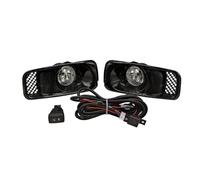 GOINTDJD Fog Lamp Car DRL For Civic 1999 2000 For LED Daytime Running Lights Front Bumper Fog Lamp Foglight Assembly Angel Eyes Turn Signal(Halogen fog set)